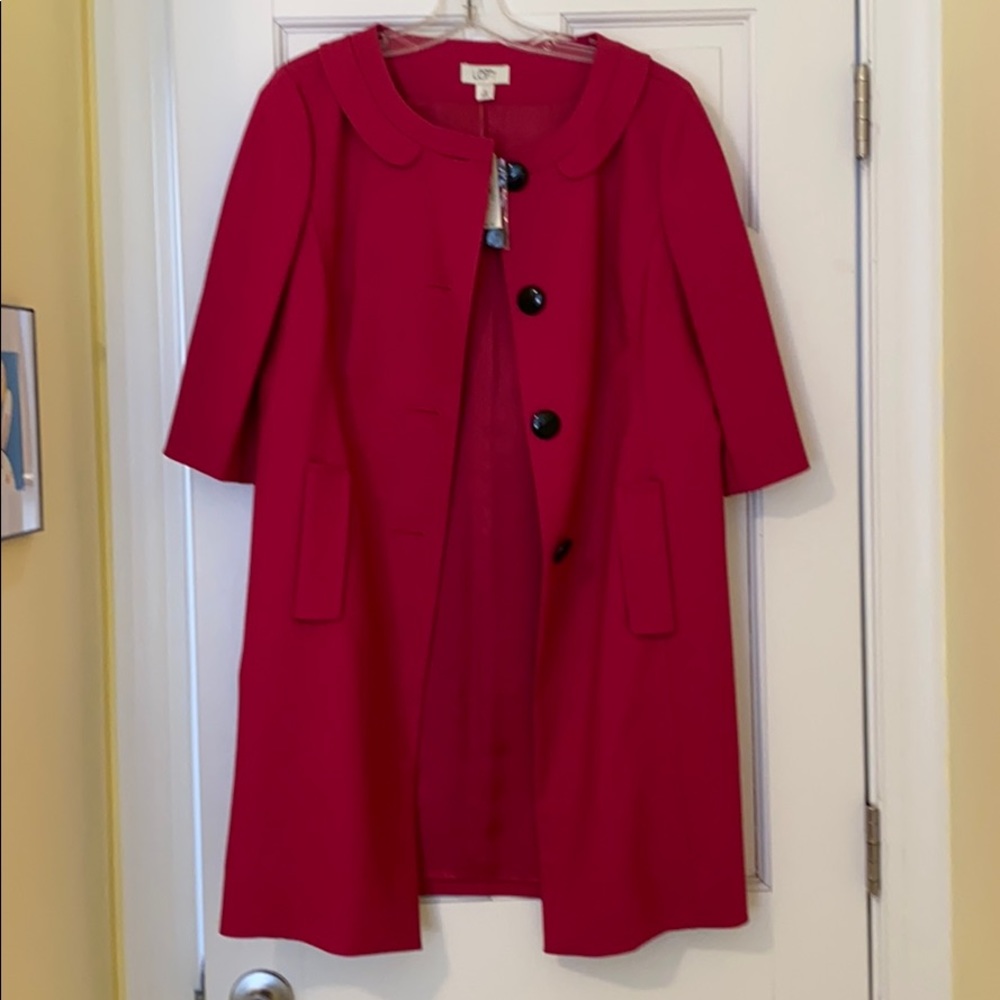 Ann Taylor Loft size 12 3/4 Sleeve Jacket